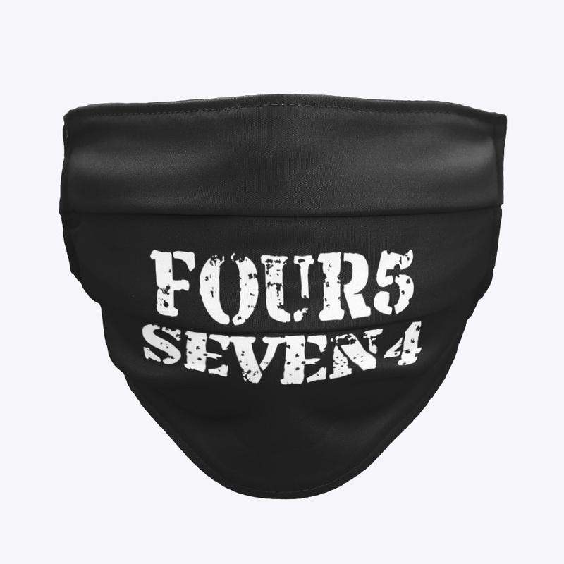 Four5Seven4 Logo Mask