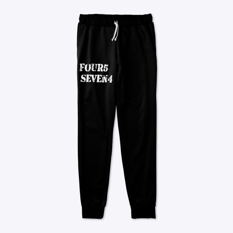 Four5Seven4 Logo Joggers